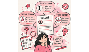 Should you use I in a resume or second or third person for resumes