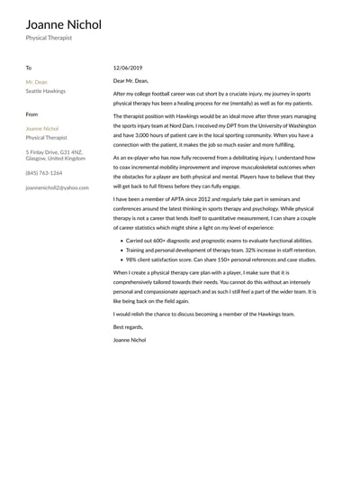 Creative cover letter template Harmonised