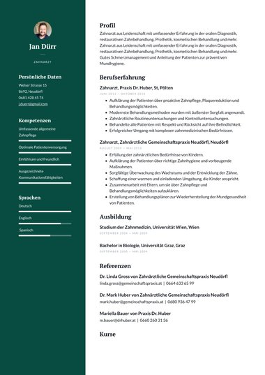 Word Vorlage für Bewerbungsschreiben Professional