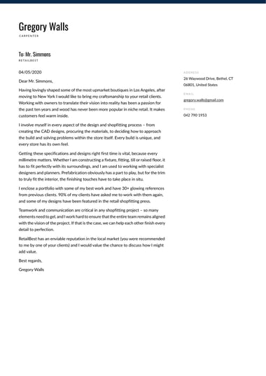 Modern Cover Letter Template u2013 Gridlock Paper Paper Party 