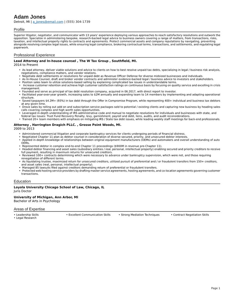 Seoul resume template