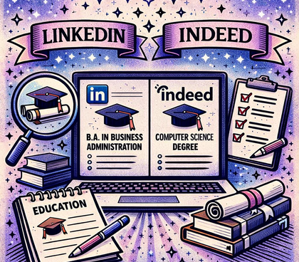 writing your education on online job profiles like linkedin and indeed writing your education on online job profiles like linkedin and indeed