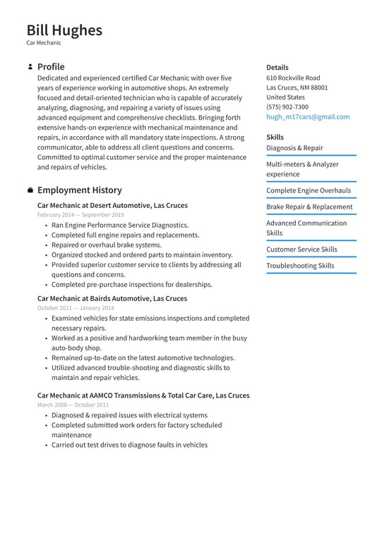 Customer Service Manager resume examples & templates