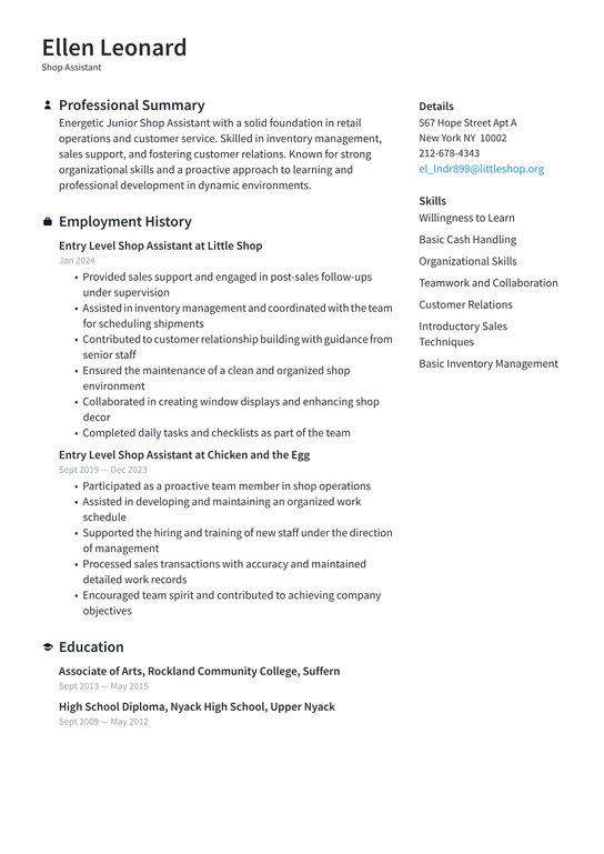 Coles resume examples & templates