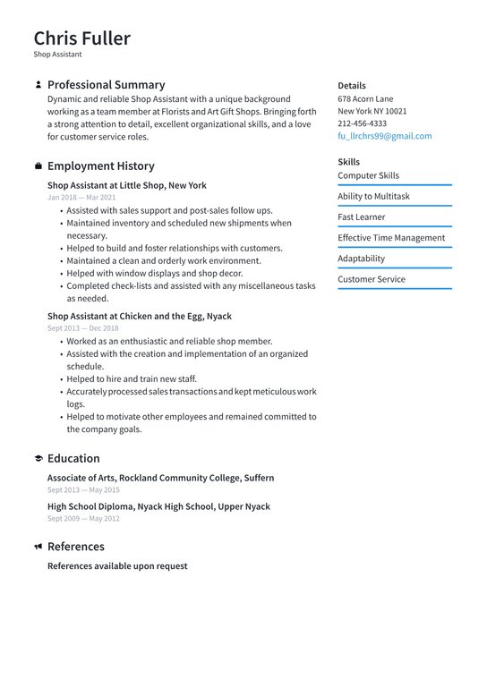 Kmart resume examples & templates