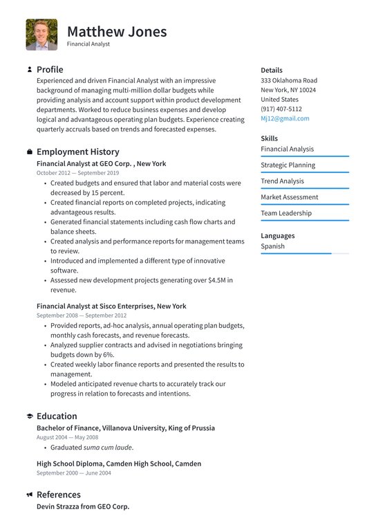 Bunnings resume examples & templates