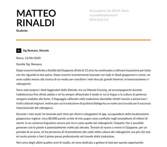 65+ Esempi di lettere di presentazione gratuiti per tutte le professioni