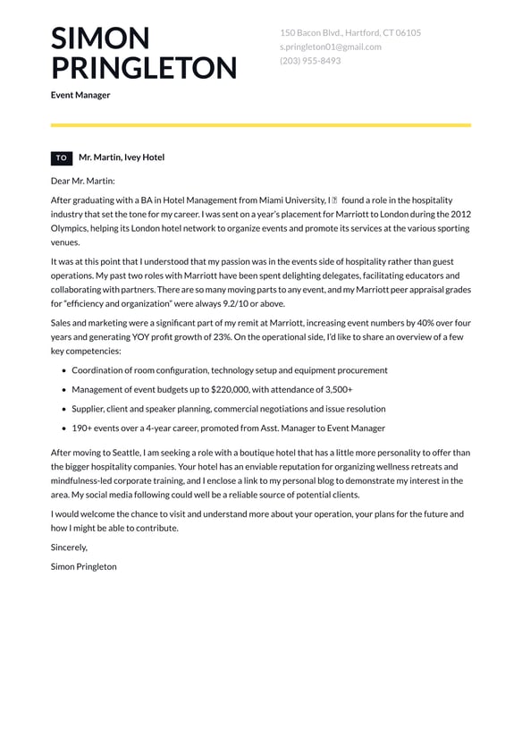 Event Manager cover_letter example
