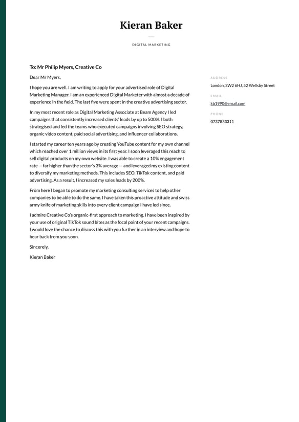 Digital Marketing cover_letter example