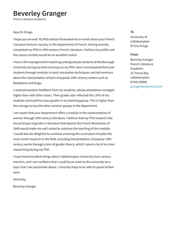 Academic cover_letter example