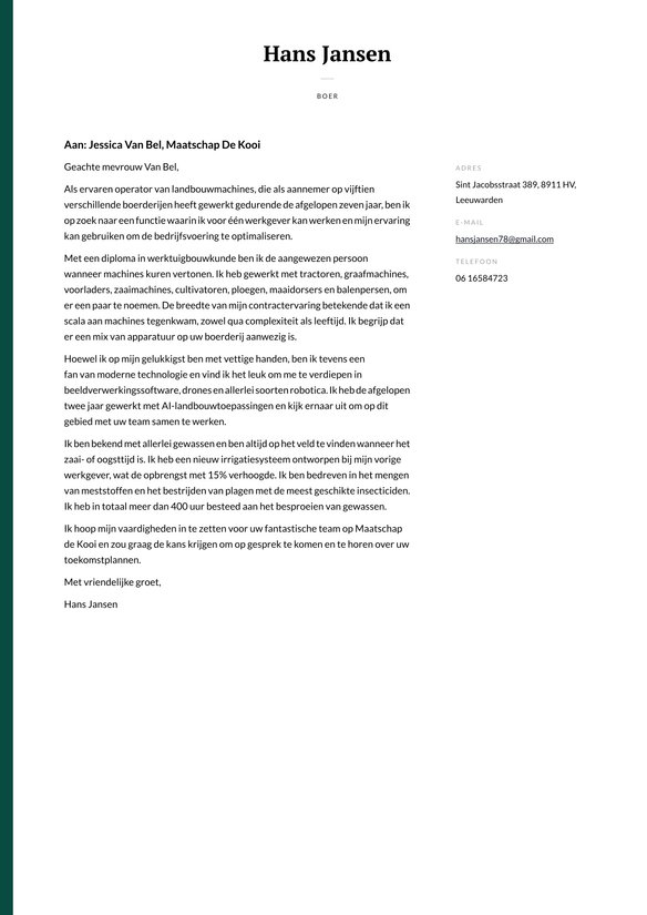 Boer cover_letter example