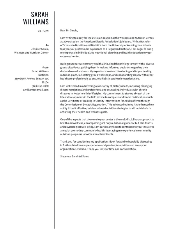 Dietician cover_letter example
