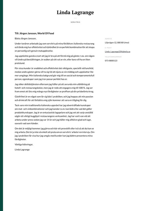 Servitris cover_letter example