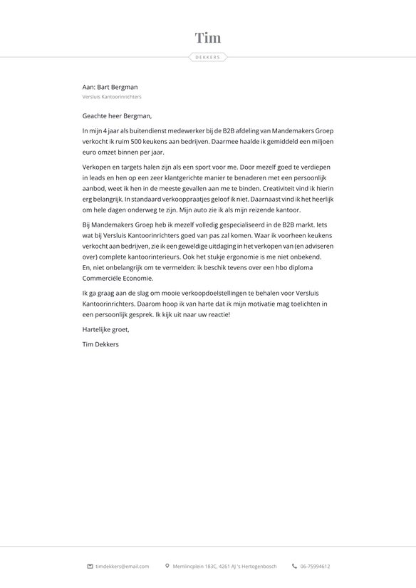 Buitendienst Medewerker cover_letter example