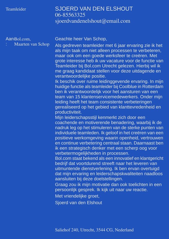 Teamleider cover_letter example