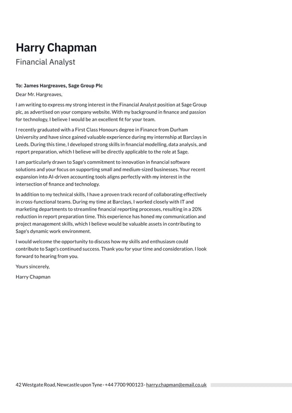 Finance cover_letter example