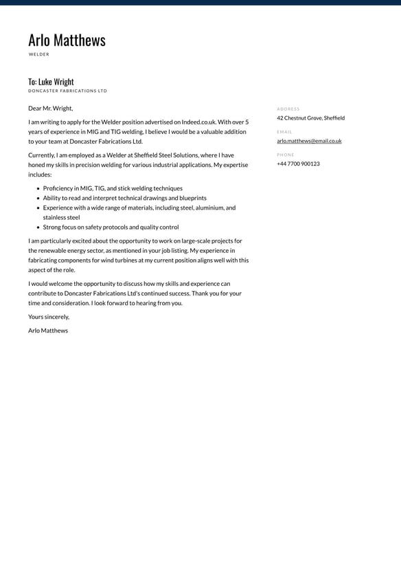 Welder cover_letter example
