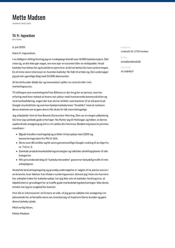 Marketing cover_letter example