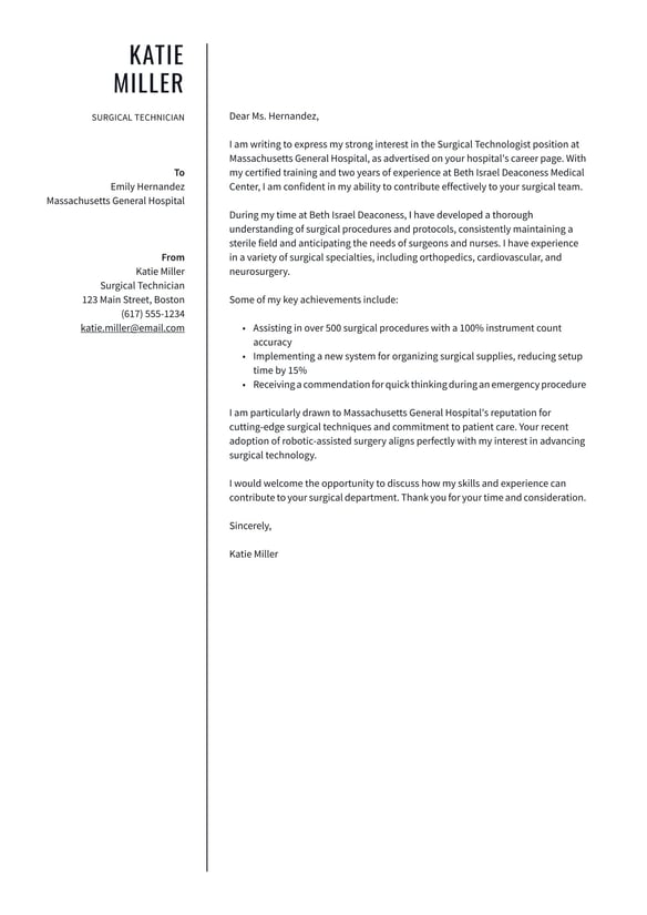 Surgical Tech cover_letter example