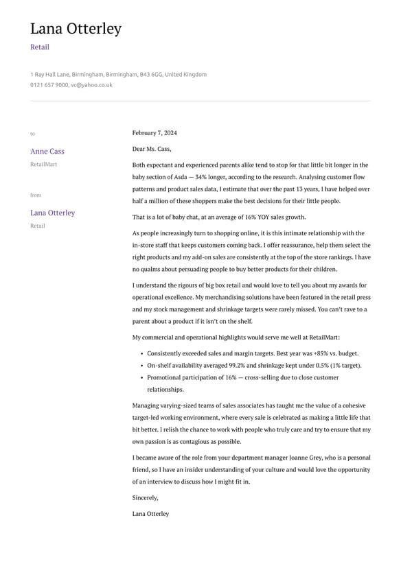 Retail cover_letter example