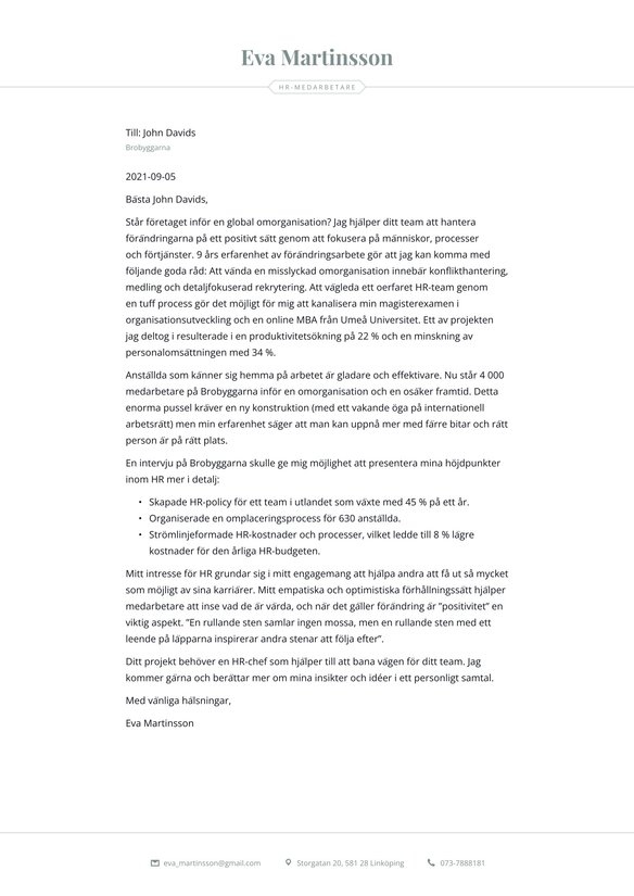 HR-medarbetare cover_letter example