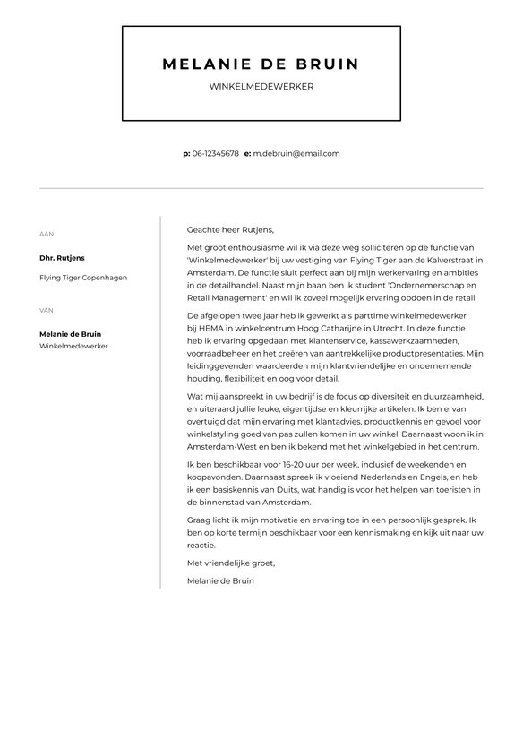 Winkelmedewerker cover_letter example