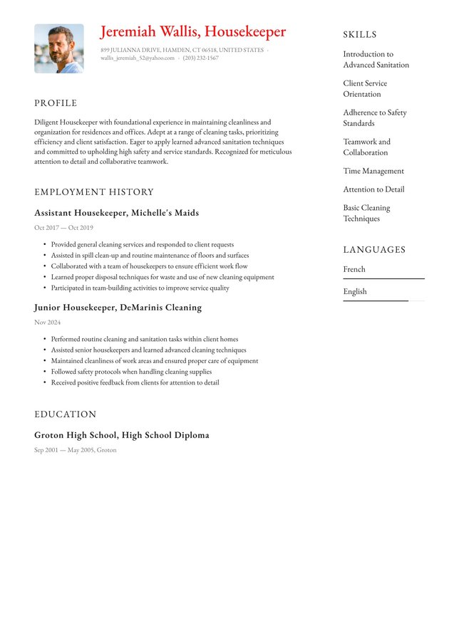 Entry-level Housekeeping Translation missing: en.examples.cover_letter_example
