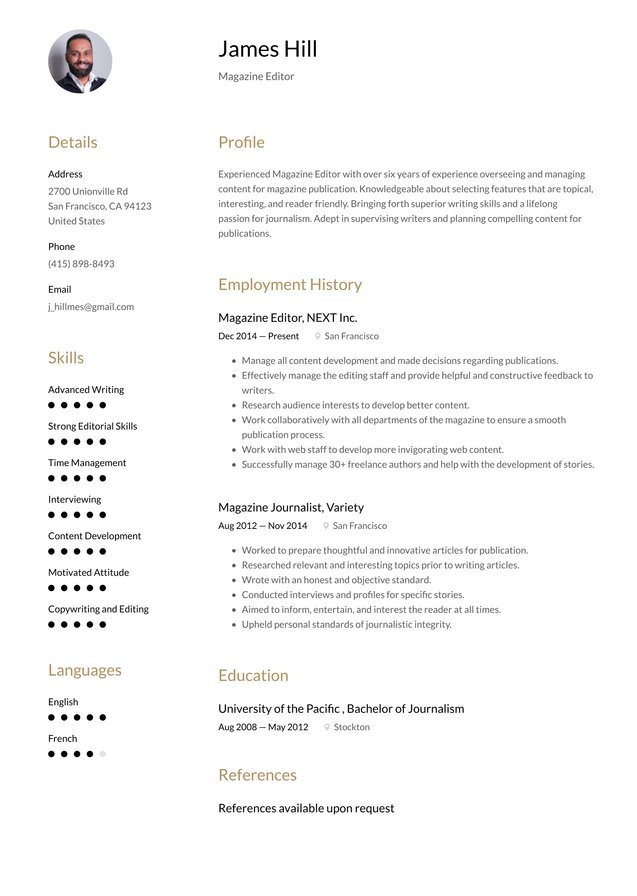 Mid-career Magazine Editor Translation missing: en.examples.cover_letter_example