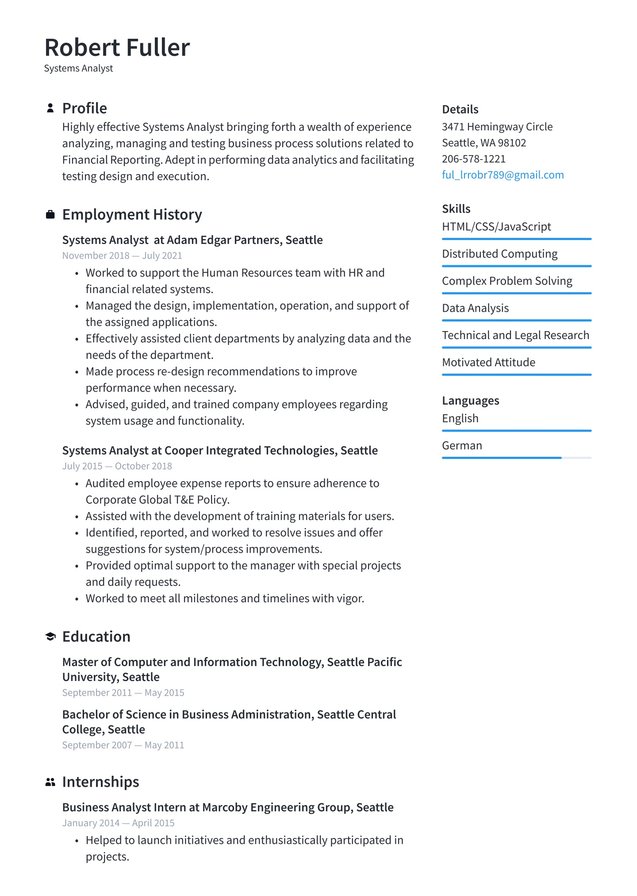 Mid-career Systems Analyst Translation missing: en.examples.cover_letter_example
