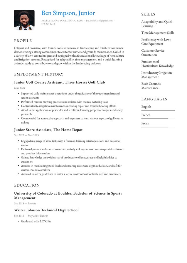 Entry-level Summer Job Translation missing: en.examples.cover_letter_example
