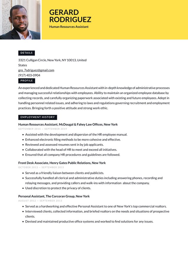 Mid-career Human Resources Assistant Translation missing: en.examples.cover_letter_example
