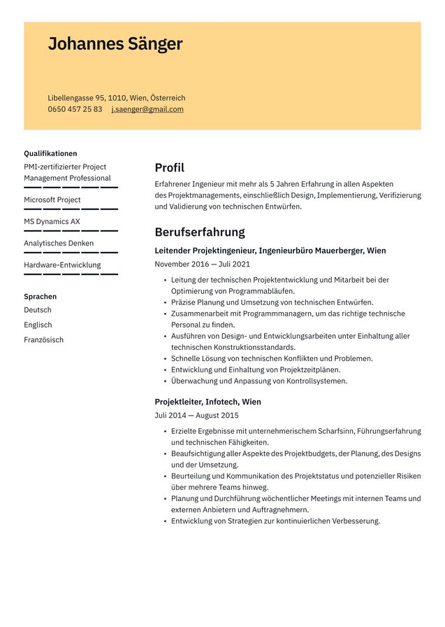 mit erster Berufserfahrung Technischer Translation missing: de-AT.examples.cover_letter_example