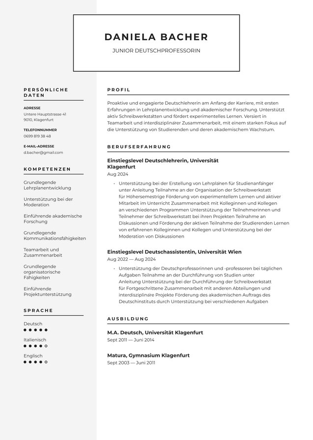 Berufseinstieg Akademisch Translation missing: de-AT.examples.cover_letter_example Berufseinstieg Akademisch Translation missing: de-AT.examples.cover_letter_example