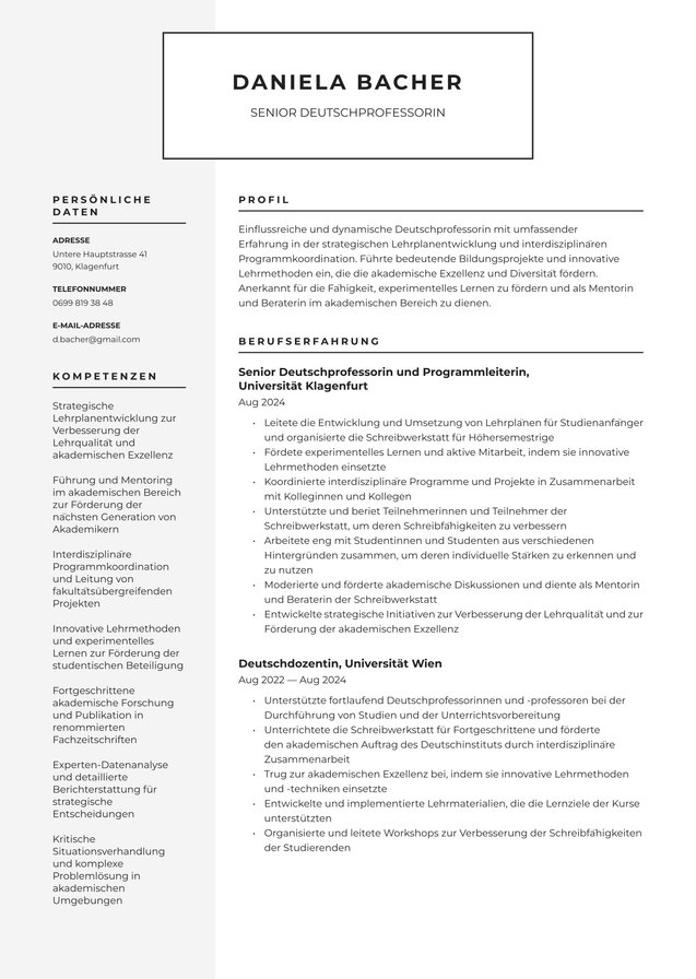 mit viel Berufserfahrung Akademisch Translation missing: de-AT.examples.cover_letter_example mit viel Berufserfahrung Akademisch Translation missing: de-AT.examples.cover_letter_example