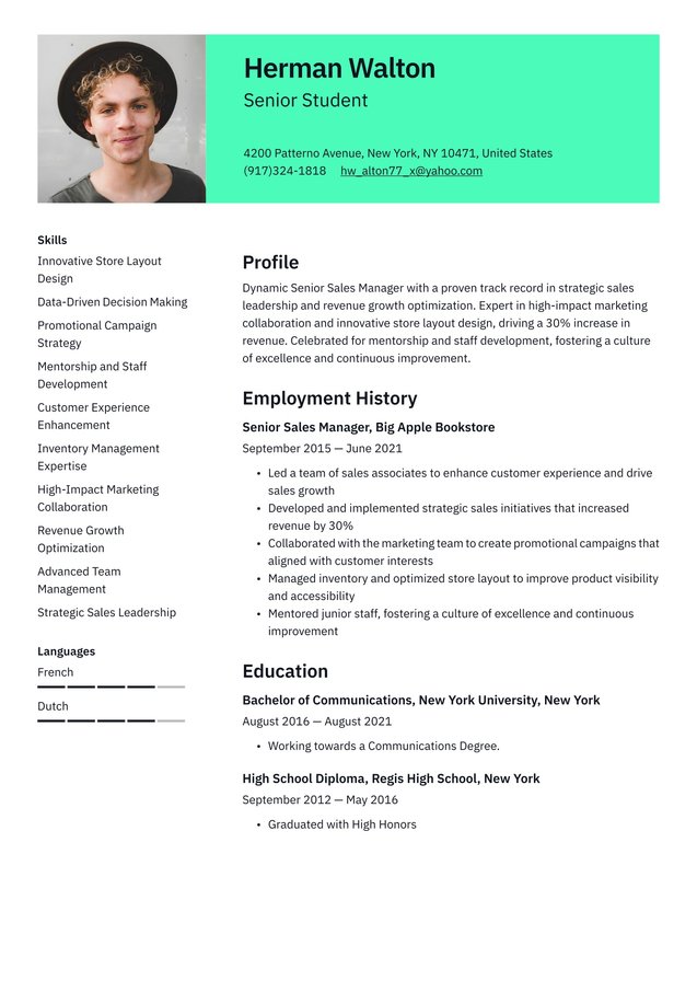 Senior-level Student Translation missing: en.examples.cover_letter_example