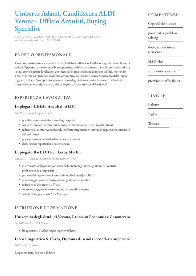 Esperienza intermedia ALDI Translation missing: it.examples.cover_letter_example Esperienza intermedia ALDI Translation missing: it.examples.cover_letter_example