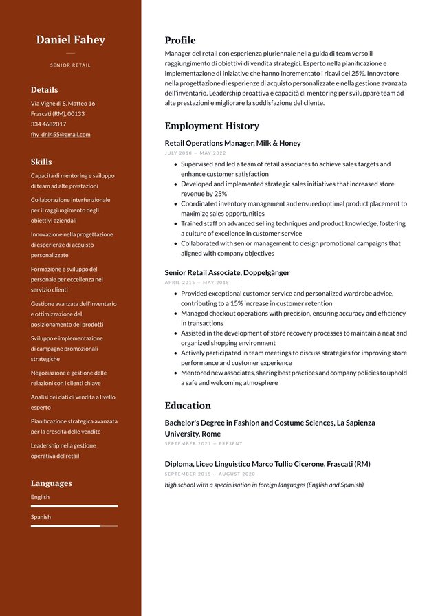Esperienza avanzata Inglese Translation missing: it.examples.cover_letter_example