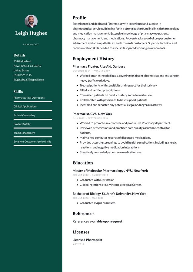 Mid-career Pharmacist Translation missing: en.examples.cover_letter_example Mid-career Pharmacist Translation missing: en.examples.cover_letter_example