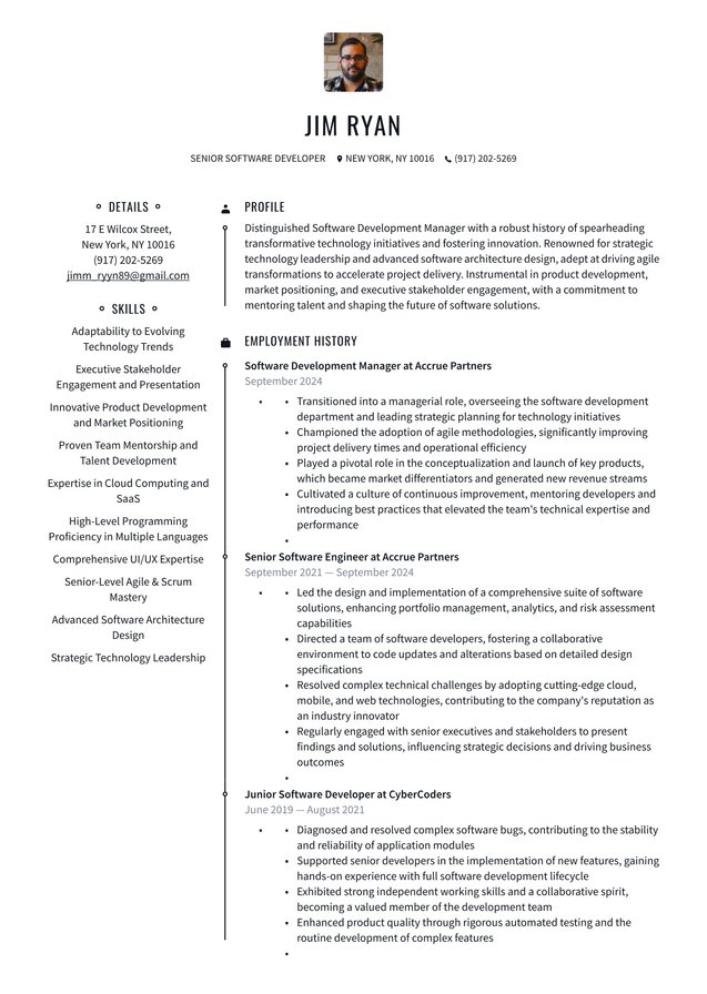Senior-level Software Developer Translation missing: en.examples.cover_letter_example