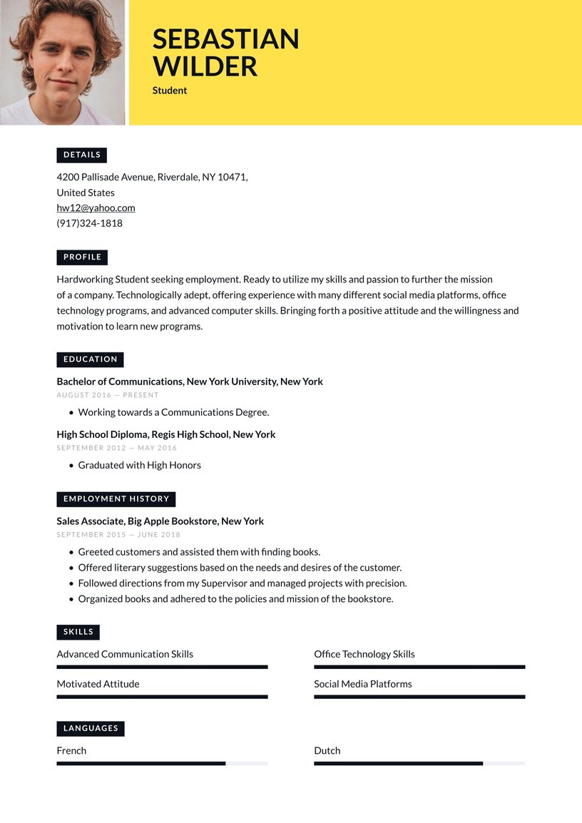Free Resume Builder: Make & Download Easily · Resume.io