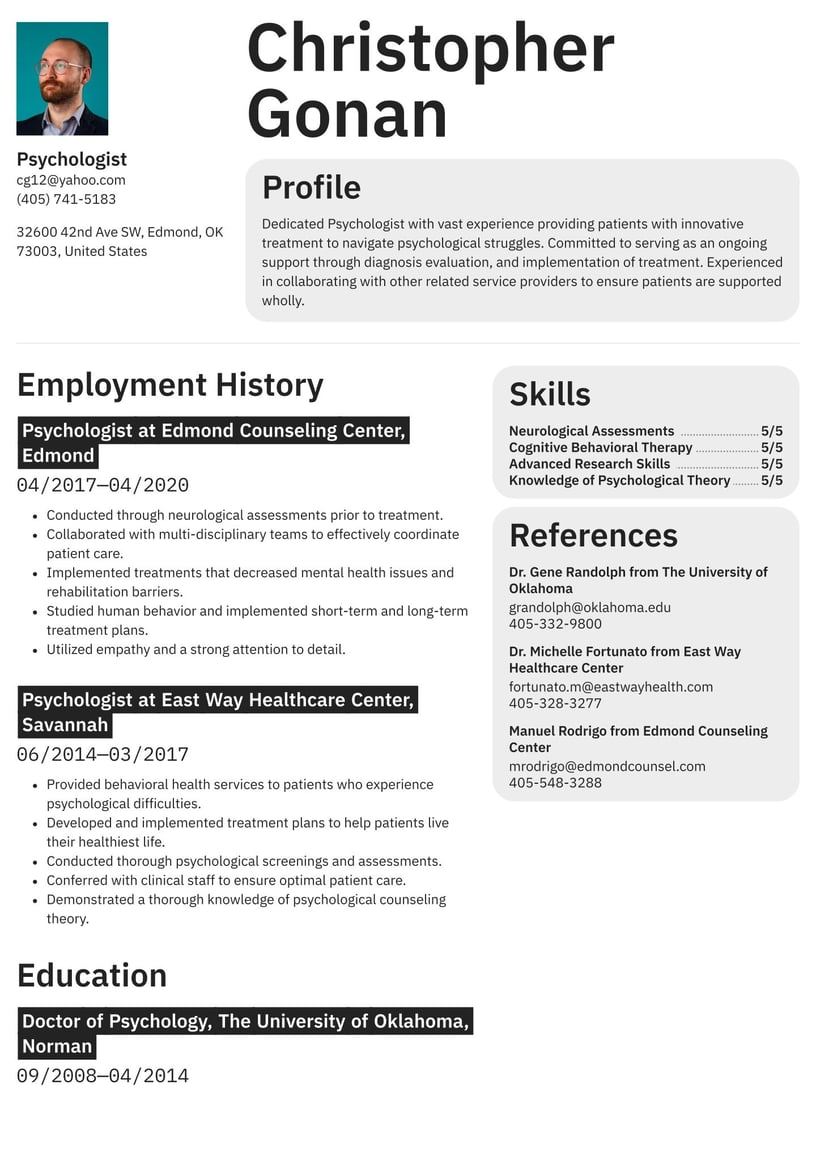 Free Resume Builder Make amp Download - Toronto Resume Templates 