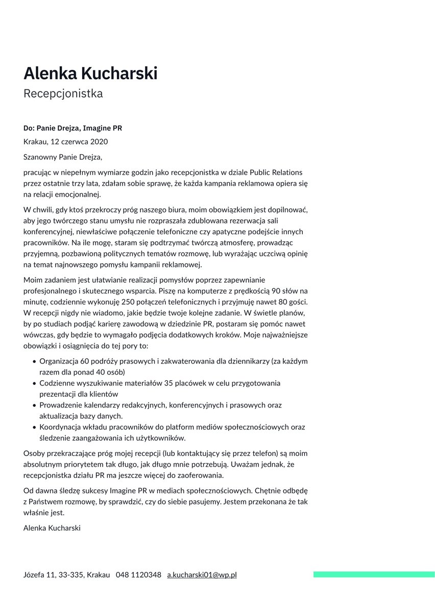 Wiedeń cover_letter template