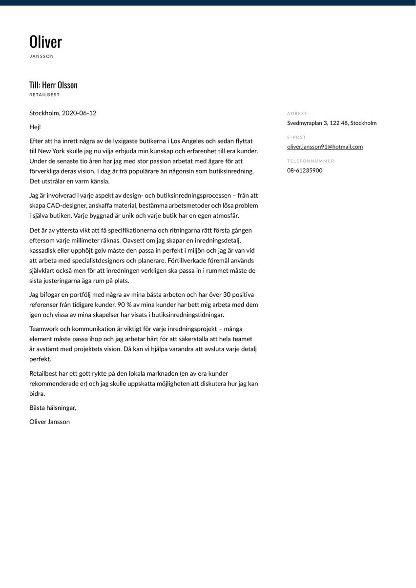 Sydney cover_letter template