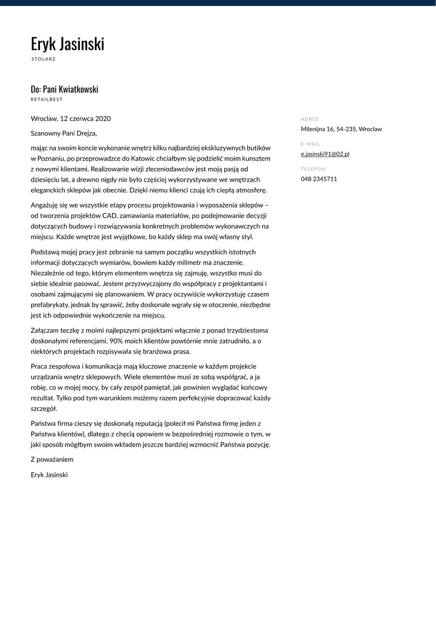 Sydney cover_letter template