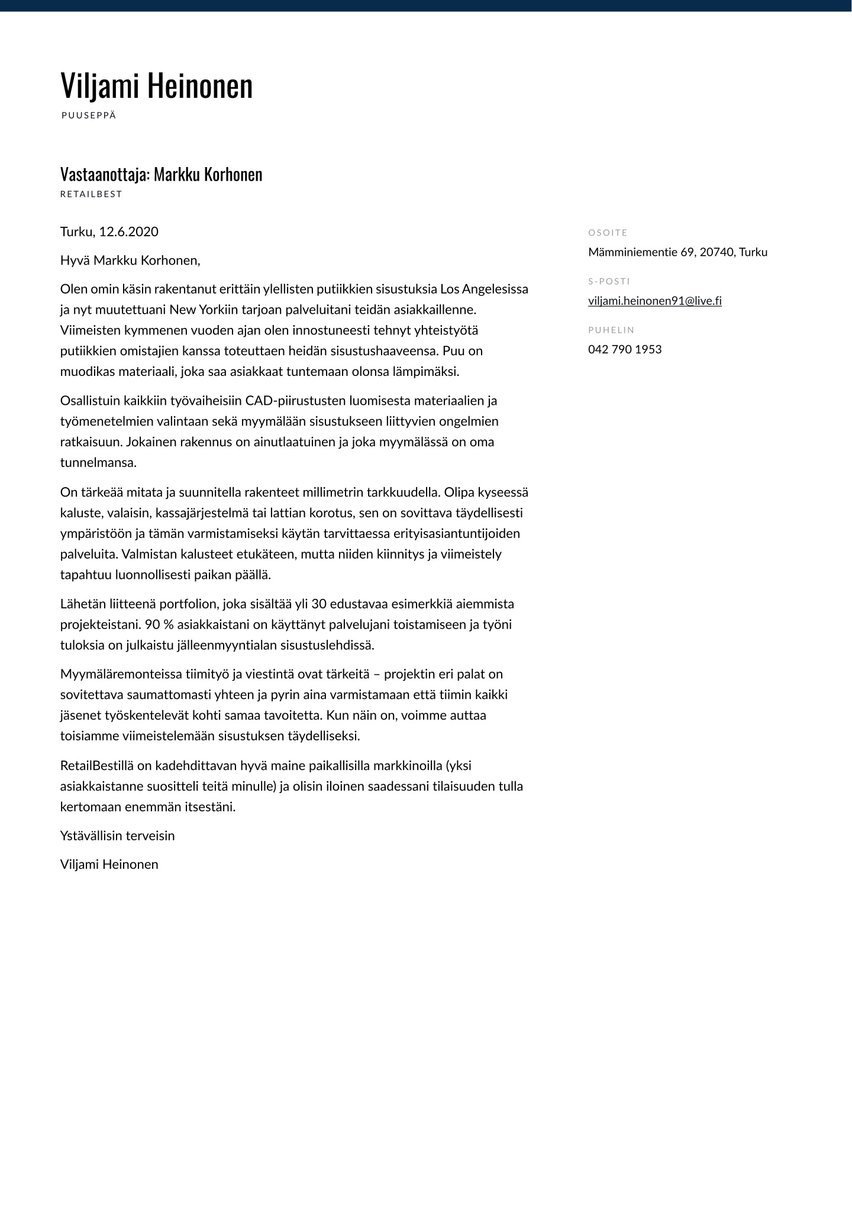 Sydney cover_letter template