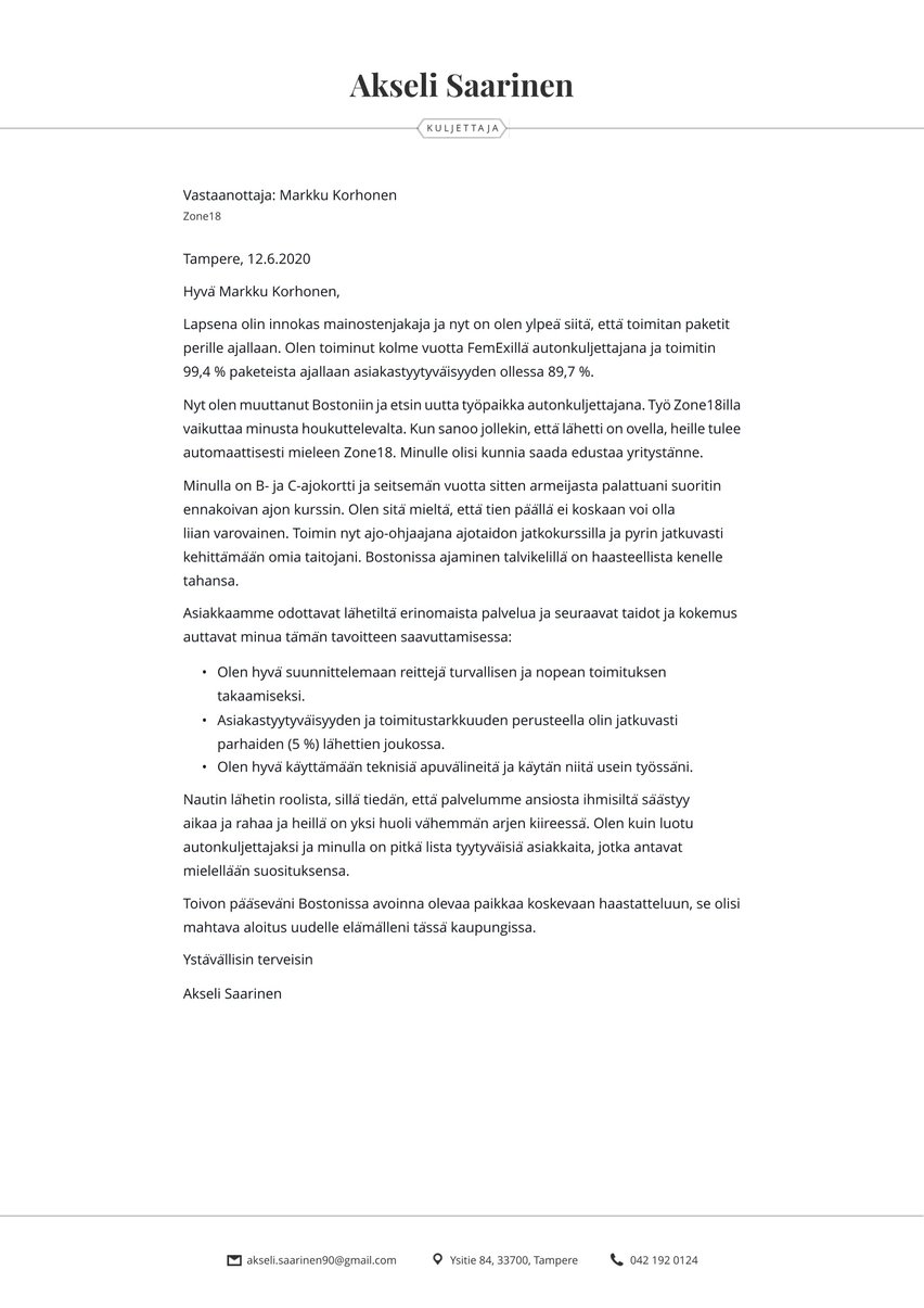 Oslo cover_letter template