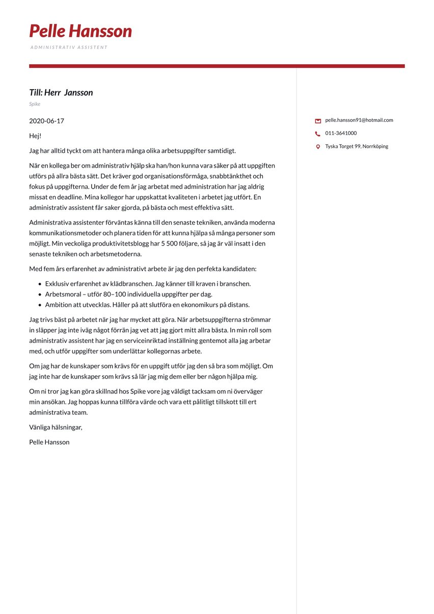 Tokyo cover_letter template