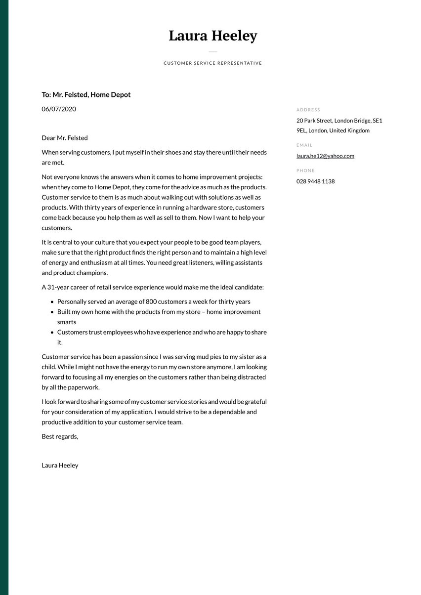 Dublin cover_letter template