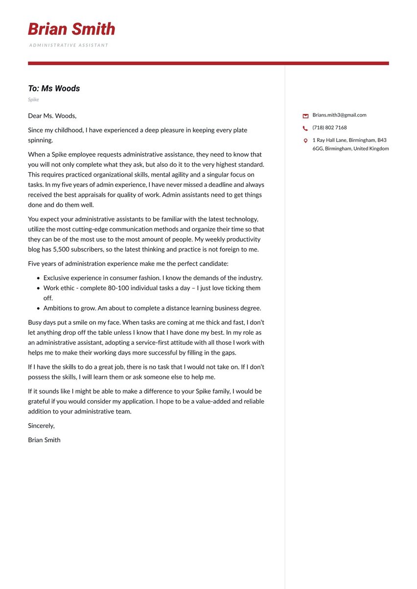 Tokyo cover_letter template