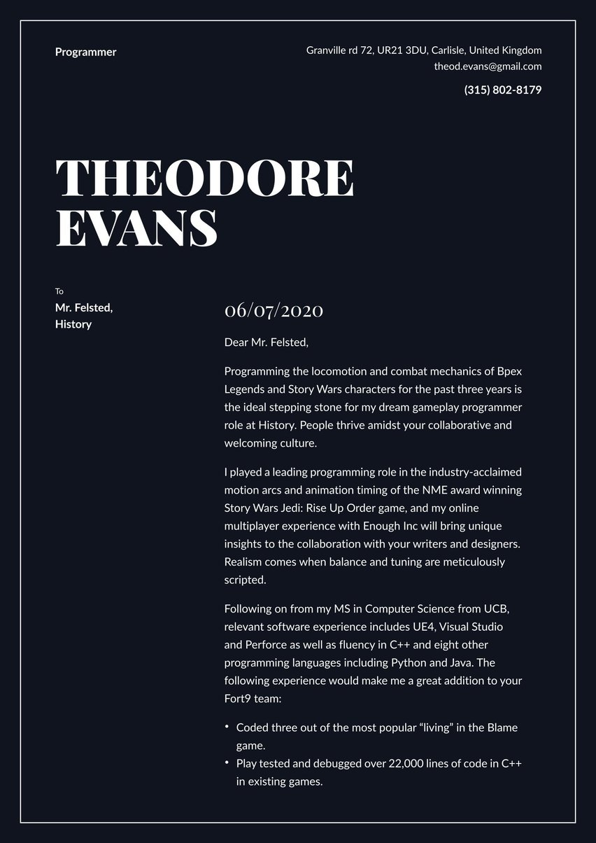 Chicago cover_letter template